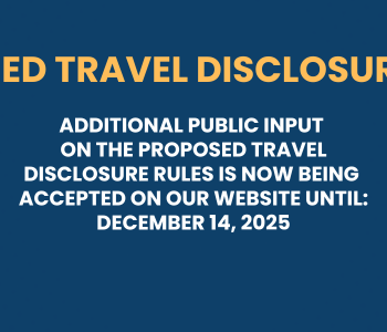 Amended Proposed Travel Disclosure Rules